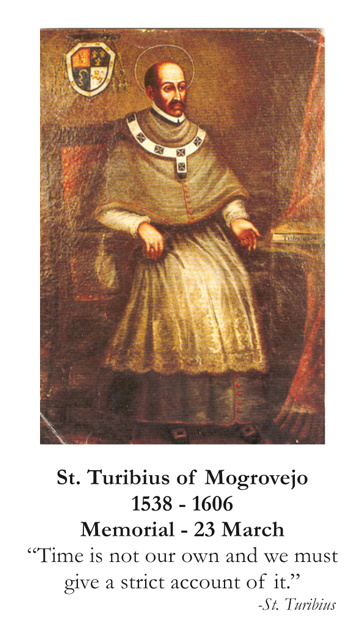 St. Turibius of Mogrovejo